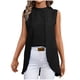 thumbnail image 2 of Casual Tops Cuello Redondo Top sin Mangas Largas para las Mujeres, Elegante Y de Moda Blusa de Color Sólido para el Uso Diario de Verano, 2 of 9