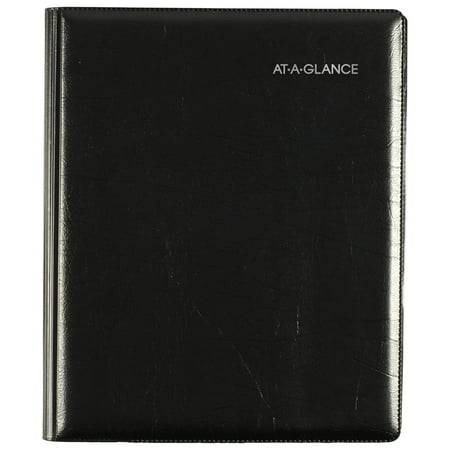 UPC: 0038576491823 | AT-A-GLANCE 2022 7  x 8.75  Planner DayMinder Executive Black G545-00-22
