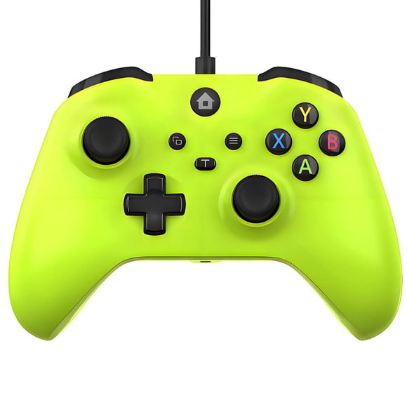 KEINXS Wired Controller for Xbox Ultra-Responsive Pc Controller Precision-Crafted Game Joystick Immersive Performance Gaming Controller for Xbox Wired Green