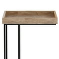 thumbnail image 5 of Simpli Home Gallagher 12 inch Wide Solid Mango Wood Industrial C Side Table in Natural, 5 of 6