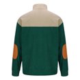 thumbnail image 4 of DDAPJ pyju Mens Corduroy Sweatshirts Mock Neck Pullover Sweaters with Elbow Patches Lapel Collar Button Up Long Sleeve Henley Sweatshirt Green L, 4 of 6