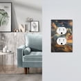 thumbnail image 5 of Disketp Starry Sky White Horse Decorative Light Switch or Outlet Wall Plate with Safety Cover-Style S, 5 of 6