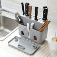 thumbnail image 3 of Kitchen Storage Rack,Detachable Chopsticks Storage Rack Knife Holder Chopsticks Storage Rack Expertly Crafted, 3 of 8