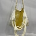 thumbnail image 2 of Bolso Mujer Pana Tote Simple Gran Capacidad Mujer Compras Blanco, 2 of 9