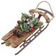 thumbnail image 1 of Modelo de trineo en miniatura para manualidades, modelo de trineo colgante de Navidad, decoración de trineo en miniatura de mesa, 1 of 5