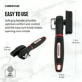 thumbnail image 4 of Farberware Soft Grips Safety Can Opener in Black with Red Accents, 4 of 16