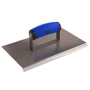 Bon 62-462 Edger -Stainless Steel 10-inch X 6-inch - 3/8-inch Radius X 1/2-inch Lip Comfort Grip Handle