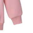 thumbnail image 4 of GigrtiJin Zip up Hoodie for Kids Fall Winter Long Sleeve Jackets Girls Loose Casual Outdoor Sweatshirt with Pockets 4T-13T, 4 of 5