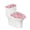 Santa Claus, variant on HELLHERO Loving Cat Universal Stays in Place 2-Piece with Elastic Bottom Toilet Lid Seat Cover Set Toilet Seat Covers Set Elastic Installation