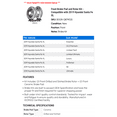 thumbnail image 2 of Front Brake Pad and Rotor Kit - Compatible with 2019 Hyundai Santa Fe XL, 2 of 2
