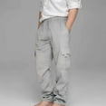 thumbnail image 4 of GDREDA Toddler Pants Children's Casual Sports Boys Drawstring Sweatpants, 4 of 8