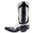 2024 men‘s new style men‘s boots fashion leather cowboy boots midheel
