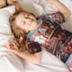 thumbnail image 5 of Balery fairy-tale-world-with-delicious-candy Conjunto de Pijama Infantil de Manga Corta con Estampado – Ropa de Dormir de Algodón Suave-XX-Large, 5 of 6