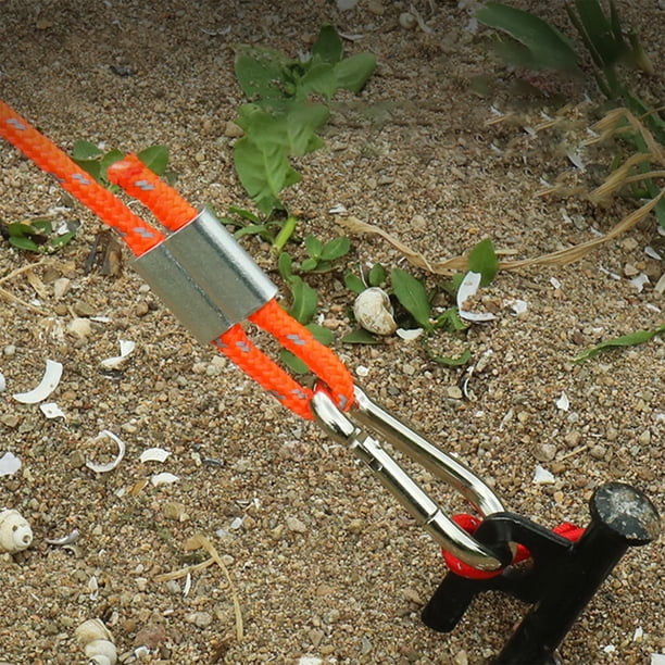 Lot De 4 Cordes à Cliquet Réfléchissantes 4m X 4mm – Sangles Tendeur Orange, Camping, Tente, Bâche, Randonnée