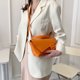 thumbnail image 3 of Bolsa Bolsos cruzados de piel sintética para mujer, bolsos de mensajero diarios sólidos (naranja) Tmvgtek Para estrenar, 3 of 9