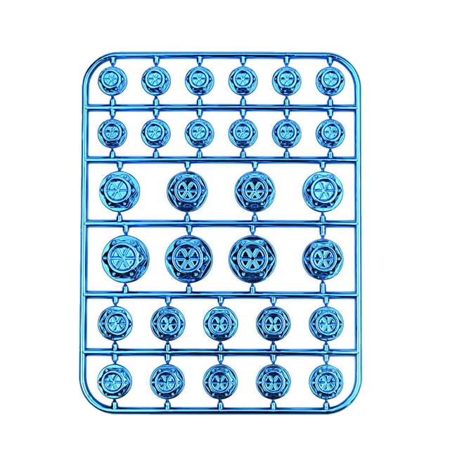 Bolt Caps Colorful Fashionable Convenient Screw Cap Small Lightweight Screws Cover Decorative Fitting for Modification Motorbike Blue