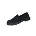thumbnail image 4 of Xucatan Womens Loafers Shoes Platform Chunky Penny Loafer Lug Sole Comfortable Slip On Work Office Business Casual Dress Shoes, Gift, 4 of 9