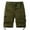 Army Green—2025 Summer Savings, variant on BADHUB Mens Cargo Shorts with Multi Pockets Classic Button Zipper Pocket Outdoor Knee Lenght Hiking Sport Shorts Clearance Khaki L