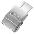 thumbnail image 5 of Stainless Steel Watch Band Buckle Fit For Diving Style 18mm 20mm 22mm 24mm Metal Folding Buckle Fit For Seiko Fit For Citizen Watch Steap Buckle, 5 of 6