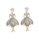 thumbnail image 3 of Pendientes de regalo para el Día de la madre para niñas Salvador colgantes de ballet plata, 3 of 10