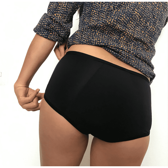 2 Pack calzón menstrual reusable y extra absorbente tal'kual Boxer/ 5 tampones de absorción/talla M