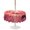 Orange, Pink, Red, variant on Outdoor Tablecloth with Umbrella Hole for Patio/Picnic/Party/Camping, Flamingo Waterproof Table Cloth Square Cover Washable, Coastal Beach Summer Tropical Hot Pink Flamingo (54"x 54")