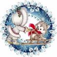 thumbnail image 1 of HOMFUN-pintura de diamantes 5D Diy "paisaje de Santa Claus", bordado de resina, punto de cruz hecho a mano, regalo, 1 of 4