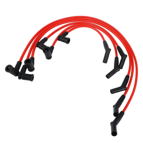 Unique Bargains Car Spark Plug Coil Wires Fit for FORD TAURUS 2001-2007 V6 3.0L No.4F1Z12259AA/1U2Z12259GA - Pack of 6