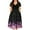 4653-Purple Floral, variant on CASSIE LIZ Plus Size Dress for Women V Neck Long Black Patchwork Dress Casual Short Sleeve Sundress Loose Fit Spring Summer Dress with Pocket Floral/ Sequin/ Botanical/ Stripe/ Leopard ( XL-5XL )