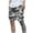 Camouflage 01, variant on Cargo Shorts for Men Camouflage Elastic Waisted Drawstring Lightweight Stretch Tactical Work Shorts with Multi-Pocket Khaki L
