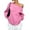 Pink, variant on UQJfacai Sweatshirt for Women Off The Shoulder Tops Fleece Long Sleeve Sweatshirts Fall Winter Casual Oversized Sweaters Shirts