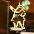 thumbnail image 3 of Christmas LED Lights Ornaments with Sucker,Ins Christmas Window Light Battery Operated Hanging Decoration for Xmas Party Festival Showcase Windows Fireplace Patio Bedroom Indoor/Outdoor Supplies, 3 of 9