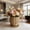 Beige, variant on Upgraded Imitation Rattan Coffee Cup Shaped Storage Basket With Handle And Base Decorative Woven Basket For Coffee Bar Countertop Organizer Z