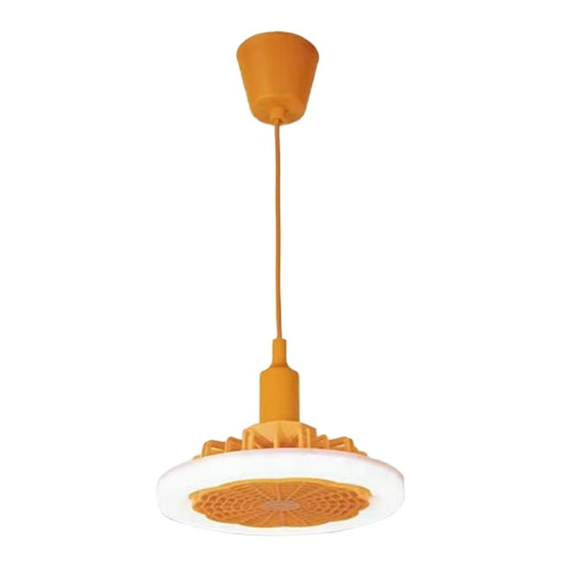 E27 Ceiling Fan with Remote, Solar Light for Home/Outdoor