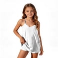 thumbnail image 2 of Miluxas Athletic Dress for Girl Casual Sleeveless Spaghetti Strap Sundress Workout Short Tennis Dress with Pockets, 2 of 9