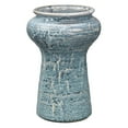 thumbnail image 2 of Jamie Young Co Coastal Ceramic Snorkel Vases in Blue (Set of 2), 2 of 3