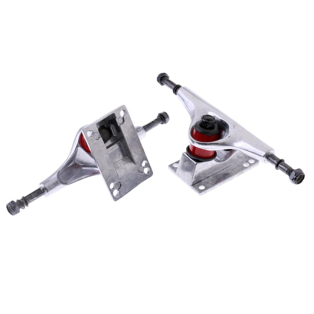 LOVIVER Camions de Skateboard Longboard en Alliage d'Aluminium 5 Pouces Résistance aux Impacts