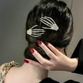 thumbnail image 7 of Skeleton Hand Hair Clip Set of 2 Halloween Hair Accessories for Unique Styling 2PCS, 7 of 7