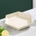 thumbnail image 4 of Hxlamzoo Stylish Hexagonal Large Fruit Tray for Living Room & Coffee Table | Durable, Easy-Clean Serving Platter for Snacks, Candy, and Meals, 4 of 6