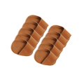 thumbnail image 1 of justharion Golf Head Covers PU Portable Protector for Athlete Travel Golf Training Brown Small, 1 of 5