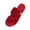 Red #288, variant on Orthopedic Sandals for Women - Mesh Flat Slippers Dressy Comfortable Flip Flops Wide Width Walking Summer Beach Vacation Shoes, 40