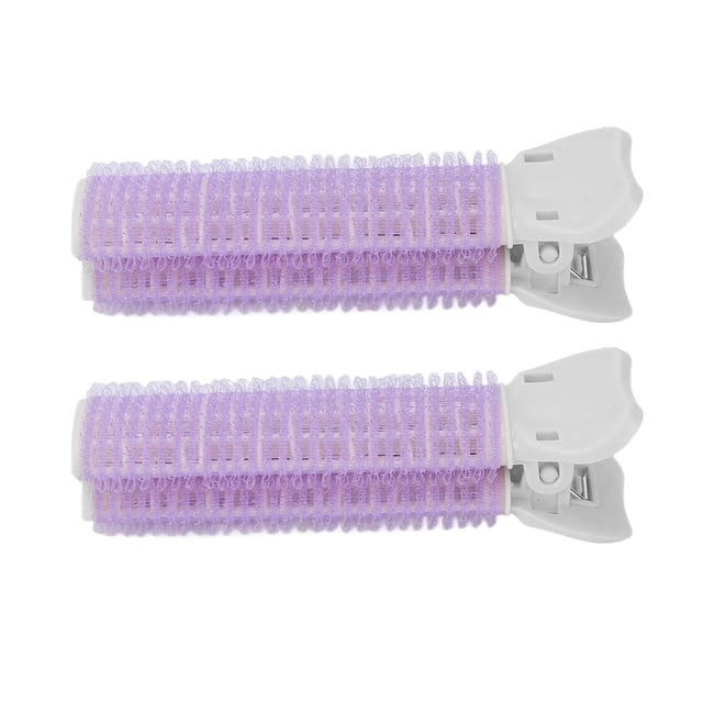 Pince à Friser à Rouleaux pour Cheveux, 2pcs Portable Volumizing Hair Root Clips, Forme Franges, pour Salon de Coiffure de Voyage à Domicile