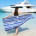 thumbnail image 6 of Vfedsrsge Microfiber Beach Towel Large 59x30 Inches Quick Dry Sand Free Lightweight Travel Towel Double Sided Velour Super Absorbent for Pool Swimming Bath, 6 of 6