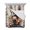 Beige, variant on Halloween King Size Down Alternative Comforter, Lightweight Comforter Quilt Bedding Set with Pillow Shams Trick Or Treat Children Pumpkin Black Branches Bed Comforter Duvet Insert 96"x106"