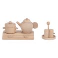 thumbnail image 4 of Juego de utensilios de cocina para niños, Mini tazas de tetera de madera, simulación de cocina, juguetes para juego de imitación, 4 of 8