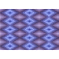 thumbnail image 1 of Ahgly Company Machine Washable Indoor Rectangle Transitional Purple Amethyst Purple Area Rugs, 2' x 5', 1 of 7