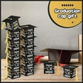 thumbnail image 5 of Pajean 30 Pcs Graduation Cap Candy Gift Box Grad Hat Gift Box Treat Boxes with Tassels Graduation Party Favors for Guests Class of 2025 Decorations(Black), 5 of 10