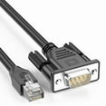 thumbnail image 2 of RJ45 8P8C Ethernet to DB9 RS232 Control Cable Serial Port Extension Line for Effective Networking Hardware Communication, 2 of 12