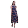 thumbnail image 1 of Bimba Floral Causal Long Dos Nu Licol Robe de Plage Imprimée-Xx-Large, 1 of 1