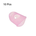 thumbnail image 3 of Uxcell Finger Tips Anti Slip Fingertip Protector, 10 Pack Silicone Finger Guard, Pink, 3 of 6